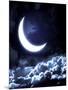 Moon-frenta-Mounted Art Print