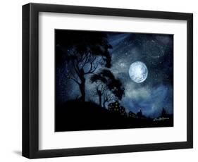 Moonage Daydream-Cherie Roe Dirksen-Framed Premium Giclee Print