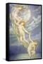 Moonbeams Dipping into the Sea-Evelyn De Morgan-Framed Stretched Canvas