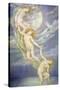 Moonbeams Dipping into the Sea-Evelyn De Morgan-Stretched Canvas