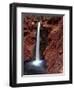 Mooney Falls in Parched Desert of Havasupai Reservation, Havasu Canyon, Arizona, USA-Jerry Ginsberg-Framed Photographic Print