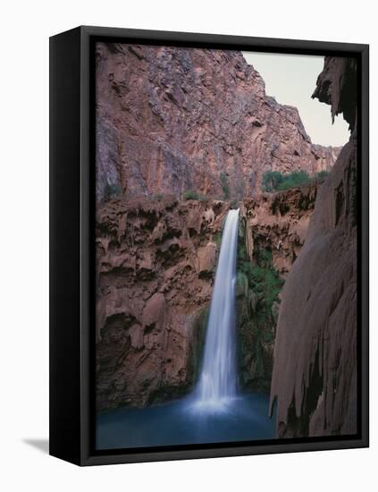 Mooney Falls-James Randklev-Framed Stretched Canvas