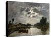 Moonlight, 1891-Eugène Boudin-Stretched Canvas