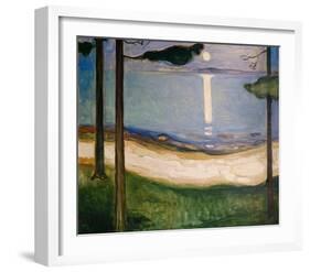 Moonlight, 1895-Edvard Munch-Framed Giclee Print