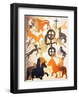 Moonlight, 2000-Gloria Wallington-Framed Giclee Print