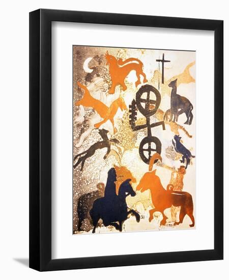 Moonlight, 2000-Gloria Wallington-Framed Giclee Print