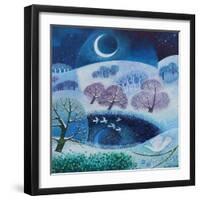 Moonlight, 2020 (acrylics on canvas)-Lisa Graa Jensen-Framed Giclee Print