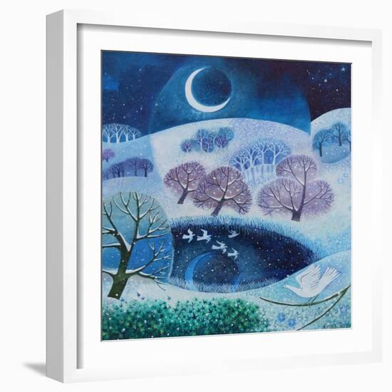 Moonlight, 2020 (acrylics on canvas)-Lisa Graa Jensen-Framed Giclee Print