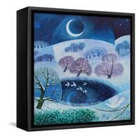 Moonlight, 2020 (acrylics on canvas)-Lisa Graa Jensen-Framed Stretched Canvas