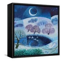 Moonlight, 2020 (acrylics on canvas)-Lisa Graa Jensen-Framed Stretched Canvas