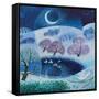 Moonlight, 2020 (acrylics on canvas)-Lisa Graa Jensen-Framed Stretched Canvas