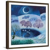 Moonlight, 2020 (acrylics on canvas)-Lisa Graa Jensen-Framed Giclee Print