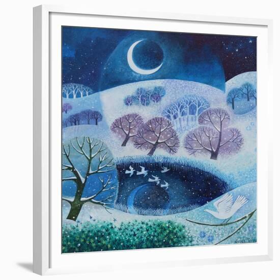 Moonlight, 2020 (acrylics on canvas)-Lisa Graa Jensen-Framed Giclee Print