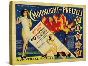 Moonlight and Pretzels, 1933-null-Stretched Canvas