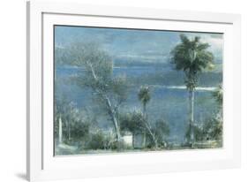 Moonlight at Port Antonio, Jamaica-Albert Goodwin-Framed Giclee Print