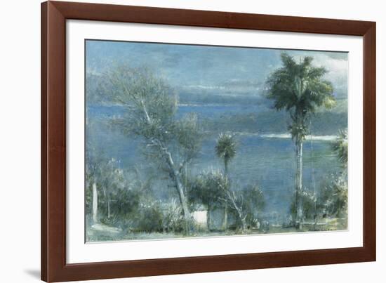 Moonlight at Port Antonio, Jamaica-Albert Goodwin-Framed Giclee Print