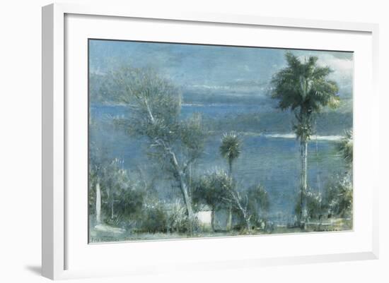 Moonlight at Port Antonio, Jamaica-Albert Goodwin-Framed Giclee Print