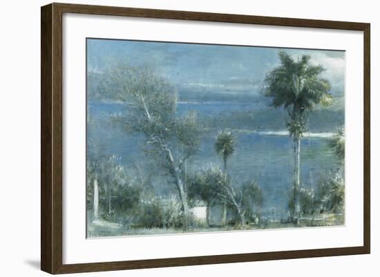 Moonlight at Port Antonio, Jamaica-Albert Goodwin-Framed Giclee Print