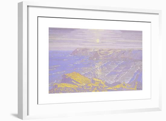 Moonlight: Barafundle Bay, 2002-Maurice Sheppard-Framed Giclee Print