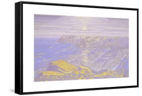 Moonlight: Barafundle Bay, 2002-Maurice Sheppard-Framed Stretched Canvas