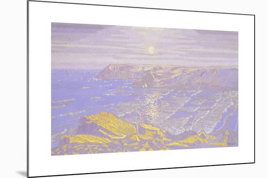 Moonlight: Barafundle Bay, 2002-Maurice Sheppard-Mounted Art Print