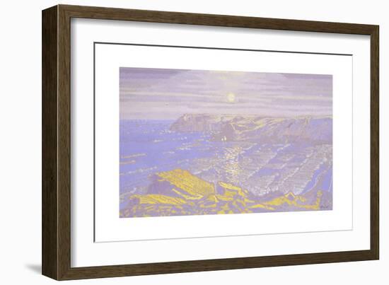 Moonlight: Barafundle Bay, 2002-Maurice Sheppard-Framed Giclee Print