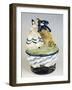 Moonlight, Box Depicting Two Lovers-Giovanni Grande-Framed Giclee Print