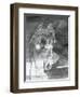 Moonlight BW-Albena Hristova-Framed Art Print