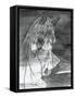 Moonlight BW-Albena Hristova-Framed Stretched Canvas