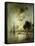 Moonlight; Clair de Lune-Johan Barthold Jongkind-Framed Stretched Canvas