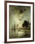 Moonlight; Clair de Lune-Johan Barthold Jongkind-Framed Giclee Print