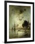 Moonlight; Clair de Lune-Johan Barthold Jongkind-Framed Giclee Print