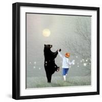 Moonlight Dance-Nancy Tillman-Framed Art Print