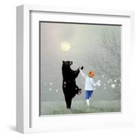 Moonlight Dance-Nancy Tillman-Framed Art Print