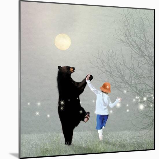 Moonlight Dance-Nancy Tillman-Mounted Premium Giclee Print