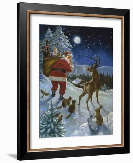 Moonlight Delivery-Hal Frenck-Framed Giclee Print