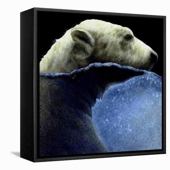 Moonlight Dip-Will Bullas-Framed Stretched Canvas