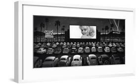 Moonlight Drive-In-Shawn Mackey-Framed Giclee Print