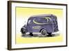 Moonlight Express Truck-null-Framed Art Print