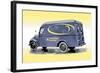 Moonlight Express Truck-null-Framed Art Print