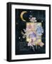 Moonlight Flowers III-Melissa Wang-Framed Art Print