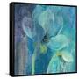 Moonlight Garden-Albena Hristova-Framed Stretched Canvas