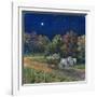 Moonlight Hayride-Edgar Jerins-Framed Giclee Print