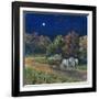 Moonlight Hayride-Edgar Jerins-Framed Giclee Print