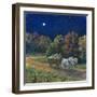 Moonlight Hayride-Edgar Jerins-Framed Giclee Print