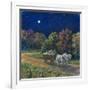 Moonlight Hayride-Edgar Jerins-Framed Giclee Print