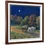 Moonlight Hayride-Edgar Jerins-Framed Giclee Print