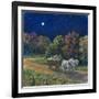 Moonlight Hayride-Edgar Jerins-Framed Giclee Print