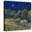 Moonlight Hayride-Edgar Jerins-Stretched Canvas