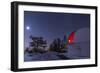 Moonlight Illuminates the Schulman Telescope on Mount Lemmon-null-Framed Photographic Print